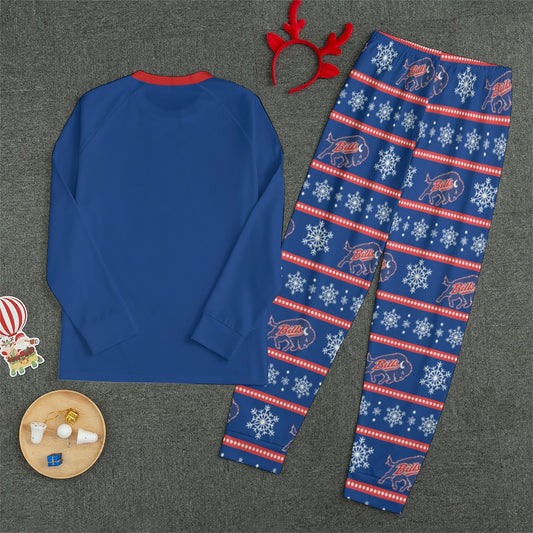 Adult Bills Buffs Winter Pajama Set